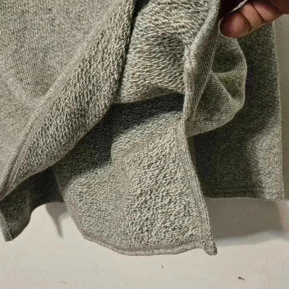 J. Crew B3497 Gray Cotton Wool Pullover Scoop Sweater Size Medium EUC - Picture 5 of 6